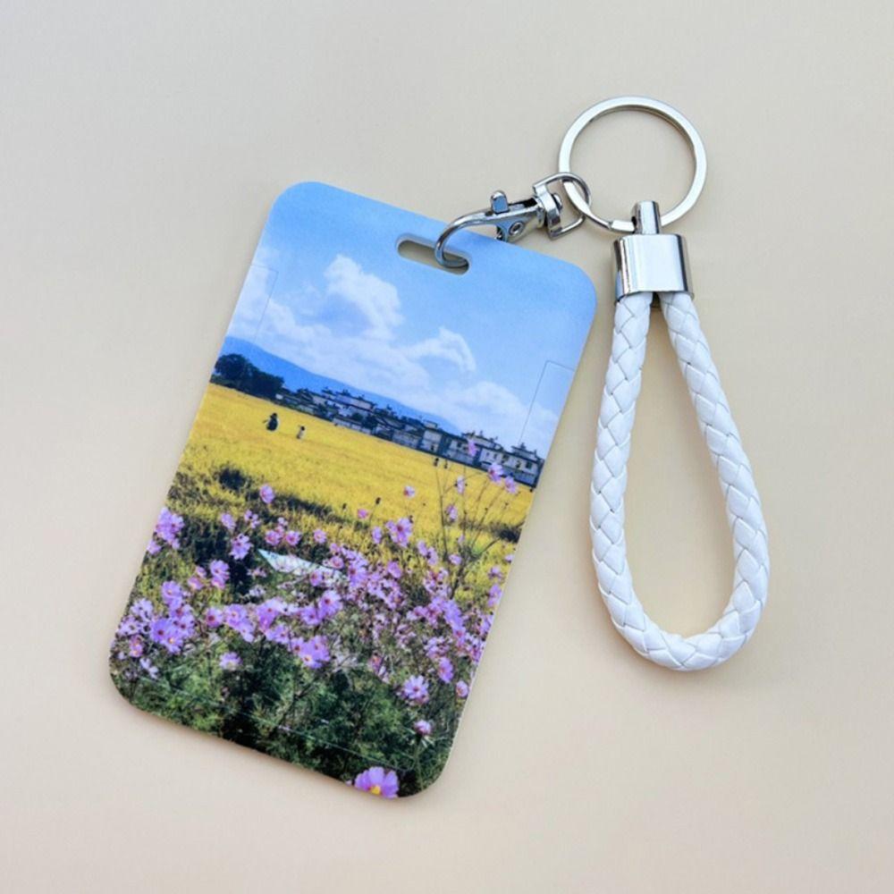 

Cartoon Plastic Business Card Holder Credit Card Holders Bus Card Cover Case Child