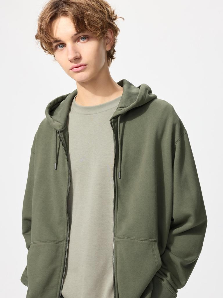 Uniqlo Sweatpool Zip Parka