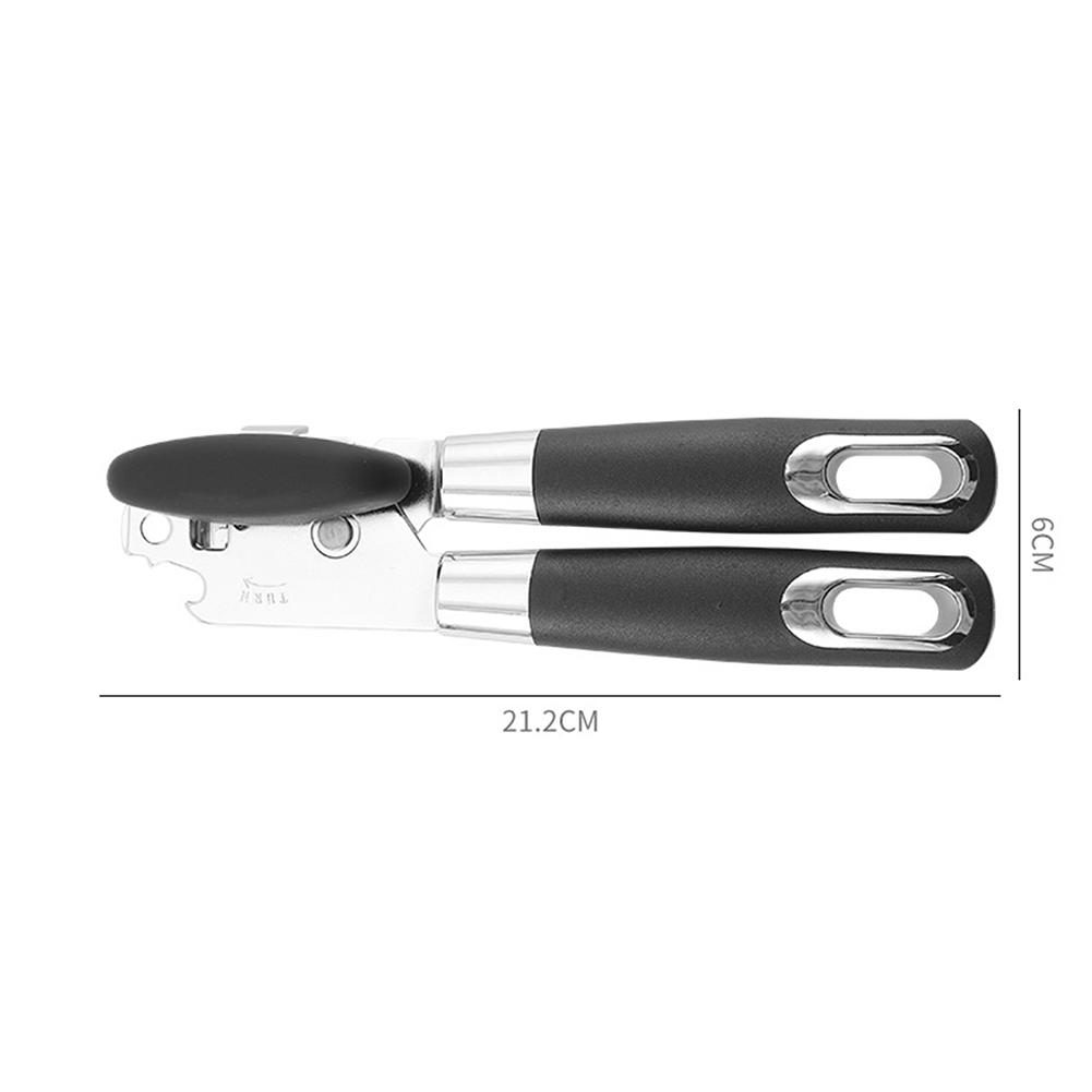 Thickened Stainless Steel Can Opener Labor-Saving Beer Can Opening Tool Kitchen Supplies