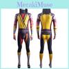 Cosplay kostým Scorpion z Mortal Kombat z lycrové látky pro fanoušky hry