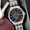 Orient Star Automatic Mechanical Watch Layered Skeleton Open Heart RK-AV0B02Y Men's Brown 2-Year Warranty Japan Made
