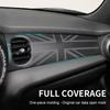 Car Dashboard Decorative Shell Leather Sticker For Mini Cooper F55 F56 F57 - Car Styling Accessories Only Left handdrive