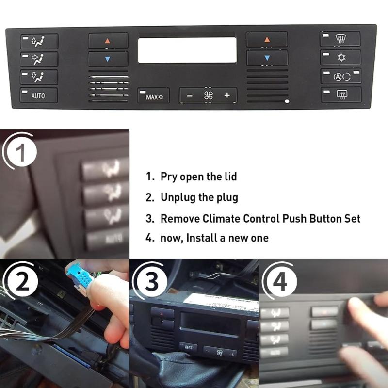 Pokročilá rozhraní regulace teploty pro vozidla E53 E39 Snadná instalace 64118375645 64116915812 64116924315