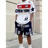 Men's casual T-shirt shorts suit