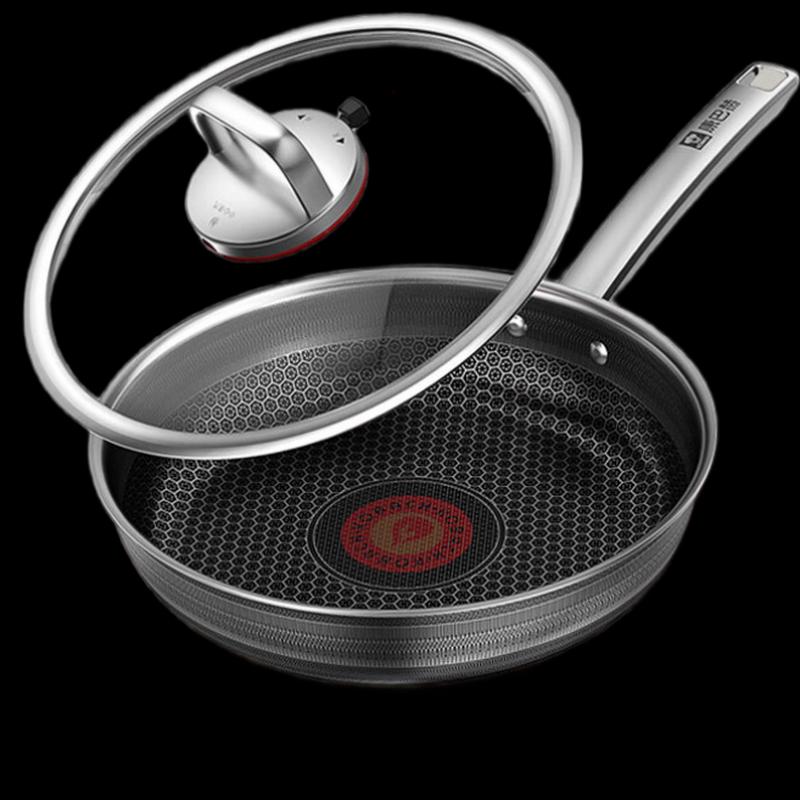 KOBACH KGH-J28A 6th Gen Double Honeycomb Frying Pan Set 28cm