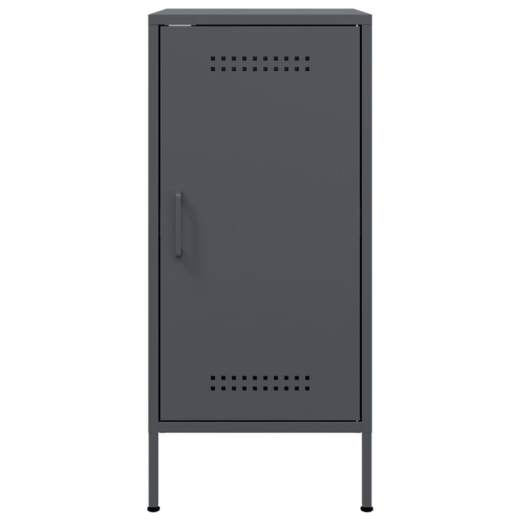 Sideboard Anthracite 36 X 39 X 79 Cm Steel