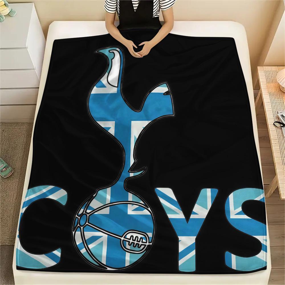 Tottenham logo Print FlAannel Blanket, High quality Comfortable for All Seasons, Home Decor, Warmth and Comfort
