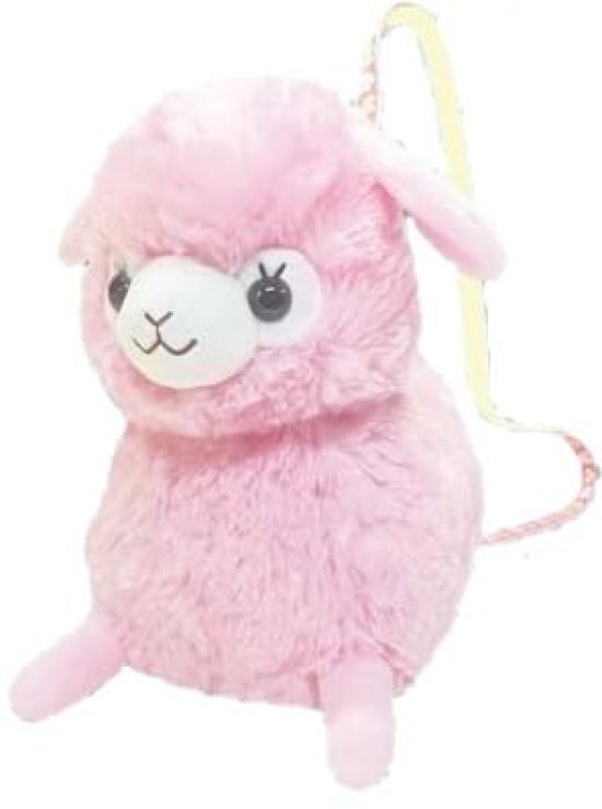 

Amuse Baby Alpacasso Plush Shoulder Bag Total Length 26cm 703405 Momo-chan