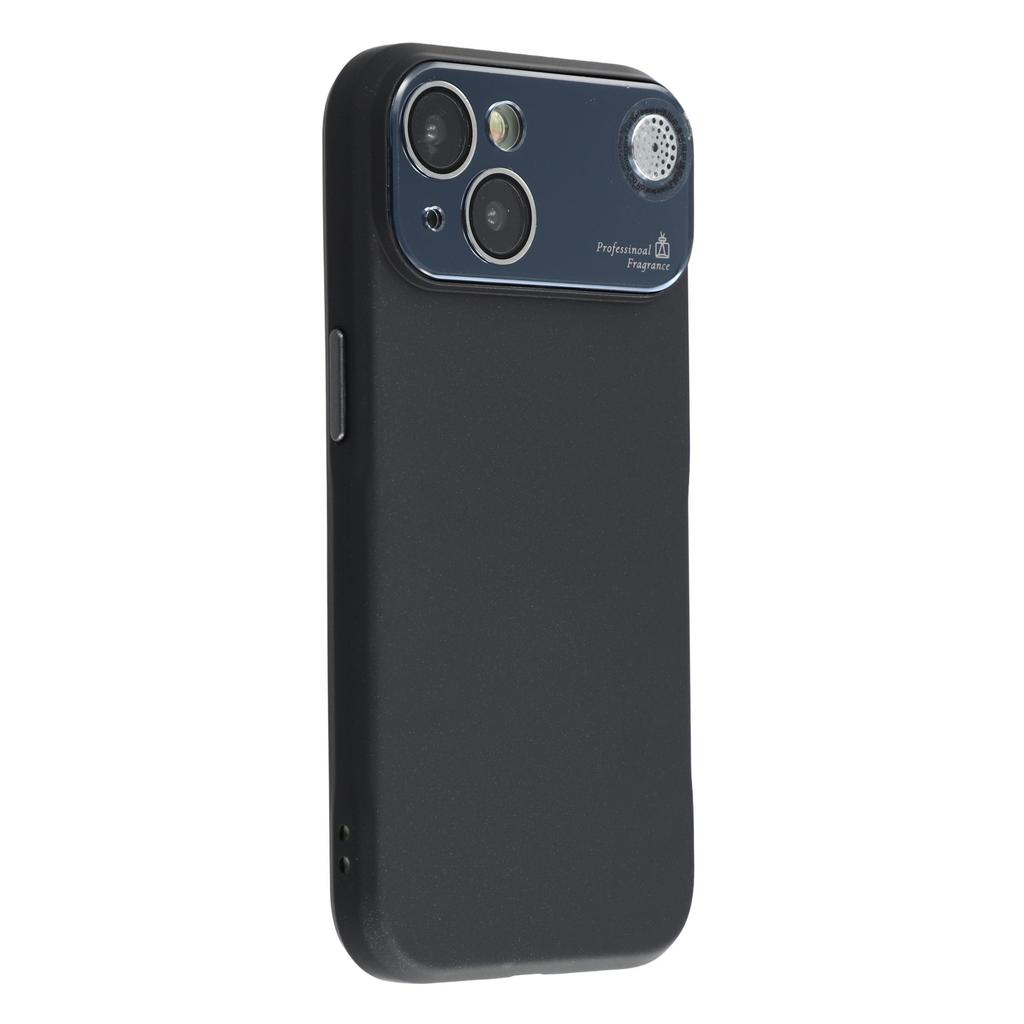 For iPhone 15 Case Large Camera Window Liquid Silicone Aromatherapy Phone Cover