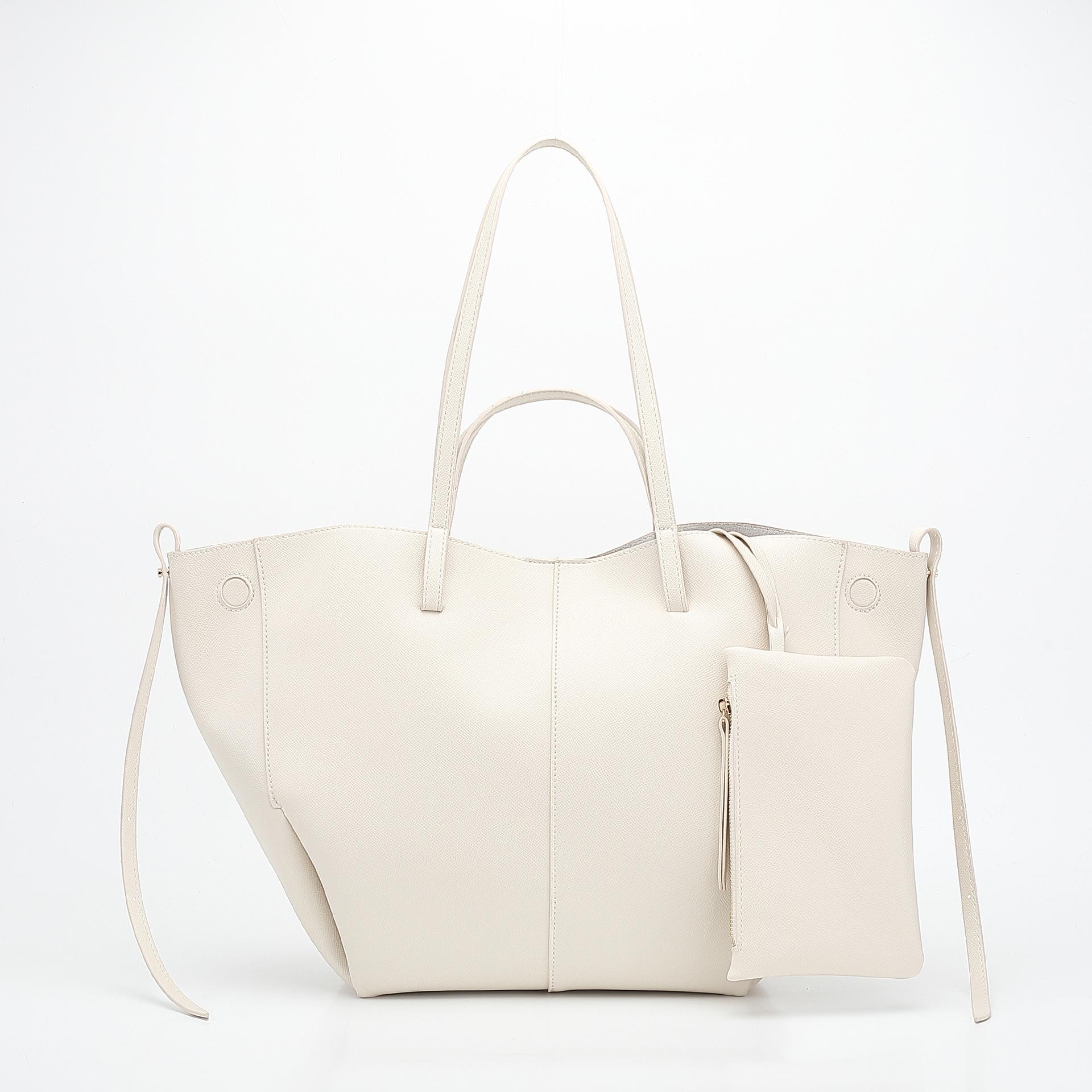 Французская вместительная сумка-тоут для офиса, модная и простая