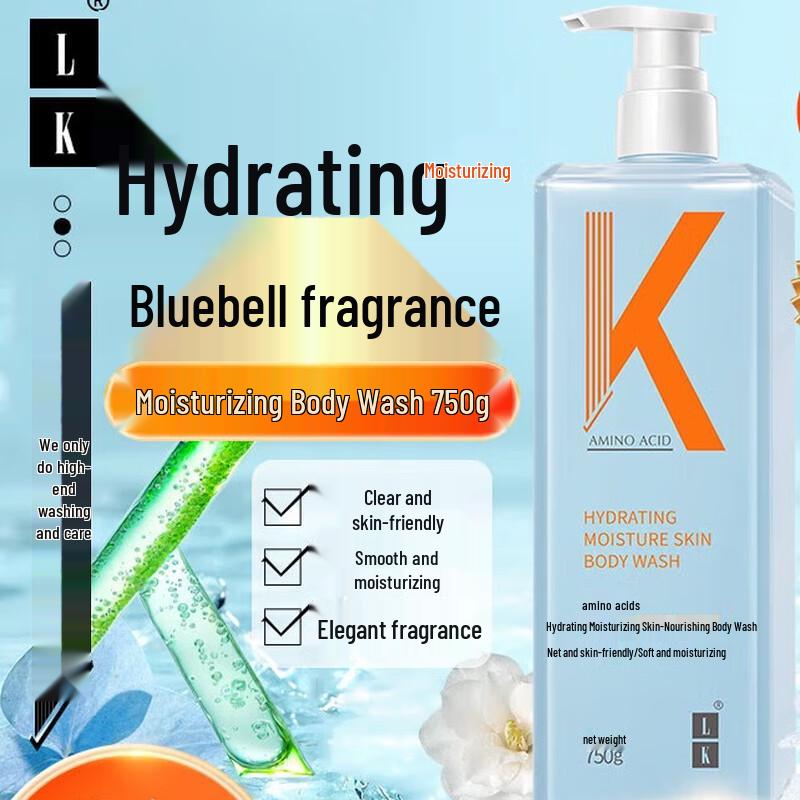 Leke LK Freesia Gel Douche Hydratant Longue Durée