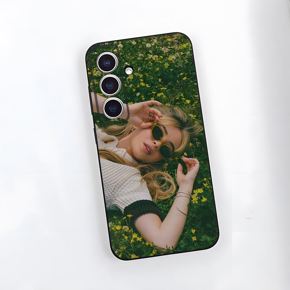 

Singer S-Sabrina Carpenter Phone Case For Samsung A25 A13 A33 5G A54 A36 A35 A56 A52 A14 Shockproof Soft Cover Samsung A14