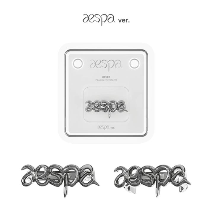 Предзаказ эмблемы веера aespa aespa