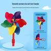 Seven-Color Rotating Pinwheel Pendant for Children's Bike or Stroller