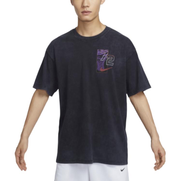 

Nike Casual Loose Comfortable Cotton Breathable Short Sleeve T-Shirt Men Tops Black FZ8094010 L