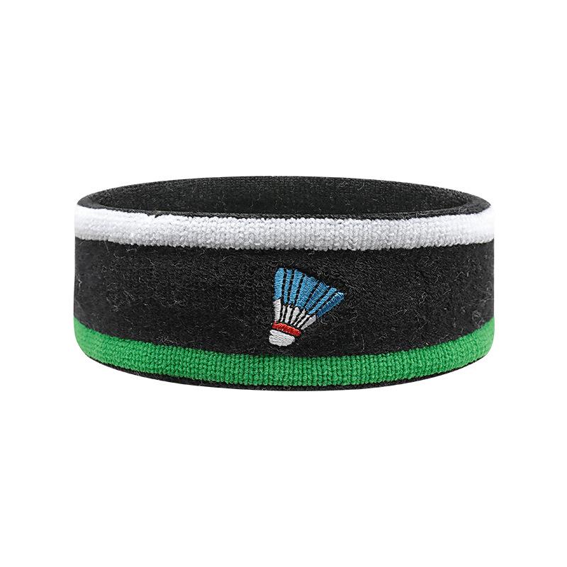 

2026 Badminton Sports Headband T Men s and Women s Tennis Sweat-absorbing Belt Running Sweat-wiping Hair Band Cotton 19*5.5CM
