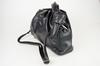 Batty 1071 Leather Handle Bag Black