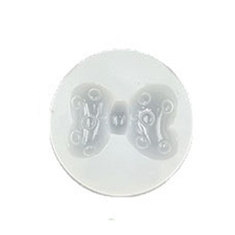 Multifuntional Silicone Crafting Mold Bowknot Shape Pendant Molds Suitable for Epoxy Resin Crafts and Decorative Pendant