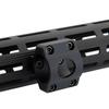 25.4mm Mlok Offset Flashlight Ring Mount for Mlok Rail System Aluminum Alloy Flashlight Mounting Bracket