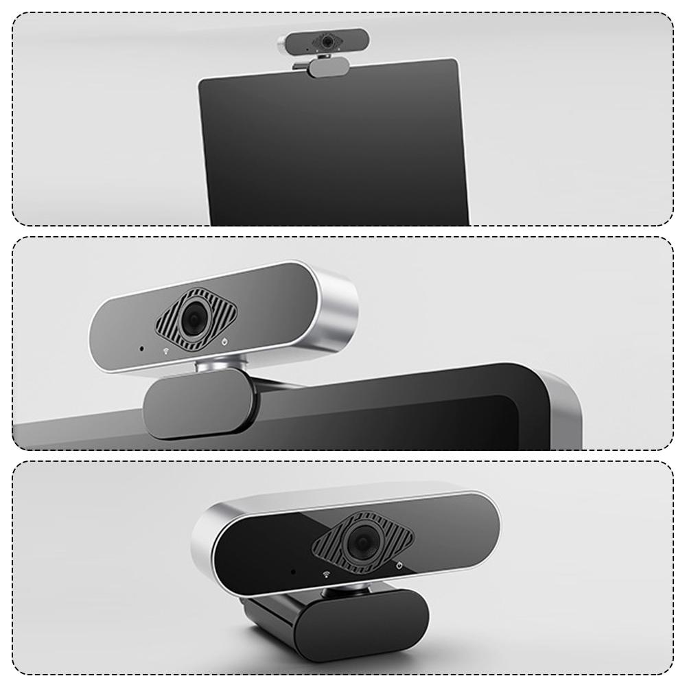 1080P 2K 4K Full HD Webcam with Auto-Focus & AI Built-in Microphone Rotatable Stand for Video Conferencing Streaming & Online Broadcast