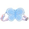 Cute Silica Gel Bow Children's Mini Shoulder Bags Candy Color Baby Girls Coin Purse Handbags Rainbow Strap Kids Crossbody Bag