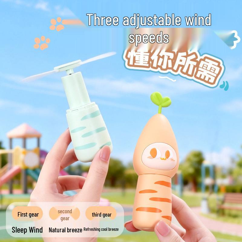 Cartoon Portable Mini USB Electric Fan for Kids
