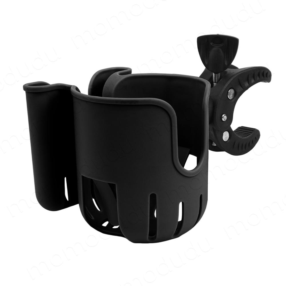 1PC 2-in-1 Universal Stroller Water Cup Holder With Phone Holder Universal Bottle Holder For Wheelchair Stroller Accessories Cup Holders 5