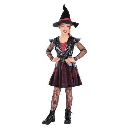 Smiffys Girls Punk Witch Costume