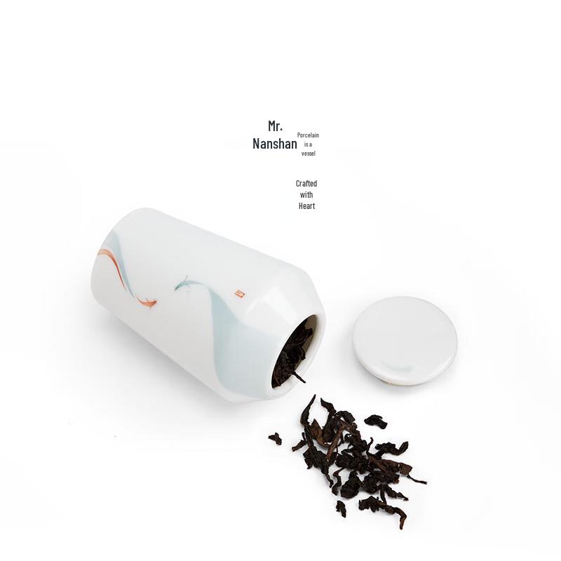 Kleines Keramik-Teevorratsglas