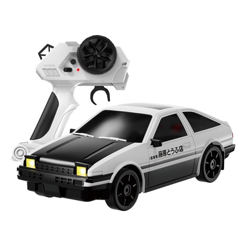 HighSpeed Remote Control Car 1:24 Scale Ae86 FourWheel Drive Drifting Toy Car Model For Children Rc Racing Vehicle