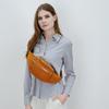 Women's fanny pack, new fluff fabric, double-layer women's breast bag, casual and simple change bag, mobile phone bag.