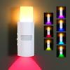 Rechargeable RGB Color Changing LED Wall Light Magnetic Base Intelligent Sensor Dual-head Wall Lamp for 5V1500mAh