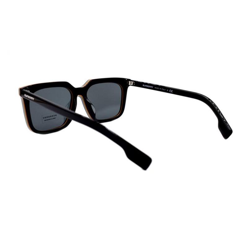 Burberry BURBERRY/ B. Black Square Sunglasses Men's
