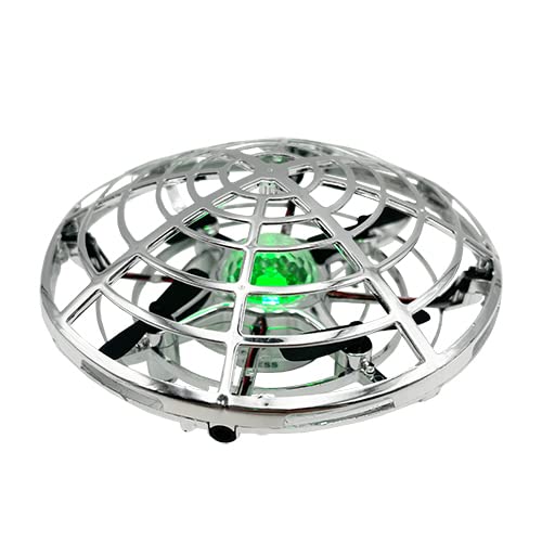 Z-CRAFT Flying Light UFO Drone Silver
