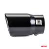 Exhaust Muffler Tip Stainless Steel Mt 017B Black Amio-01317