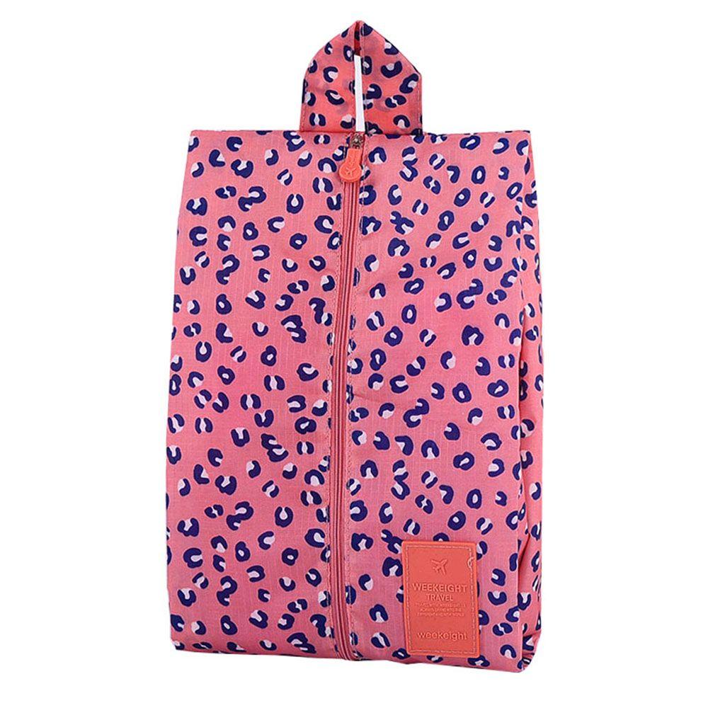 Nylon Dustproof Waterproof Storage Organizer Pouch Shoes Storage Bag with Zipper Travel Shoe Bags