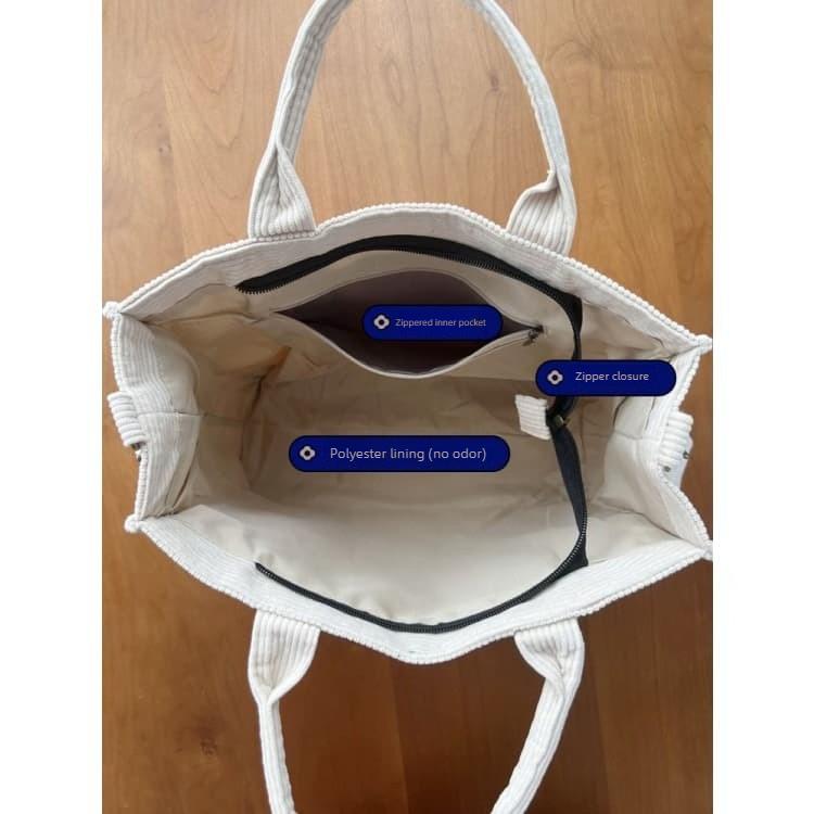 Vintage Women's Handheld Crossbody Cloth Bag