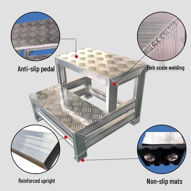 HuaWeiLong Aluminum Alloy Step Ladder