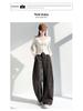 American Retro Leopard Print High-Waist Wide-Leg Pants - Spring 2026 Collection for Women