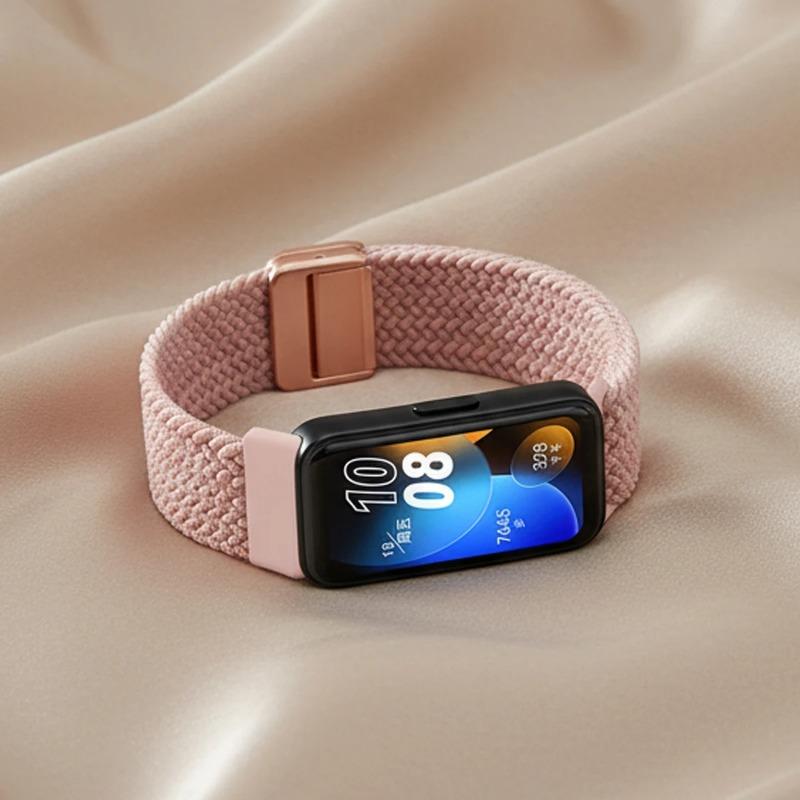 Magnetic Nylon Band For Huawei Watch 10/9/8 Colorful Braided Sport Strap For Huawei Band 10/9/8 Smartwatch Elastic Bracelet