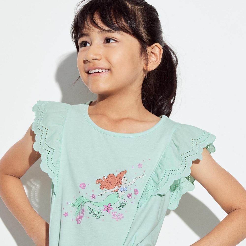 

ФУТБОЛКА UNIQLO GIRLS Magic For All UT С КОРОТКИМ РУКАВОМ С ГРАФИКОЙ C