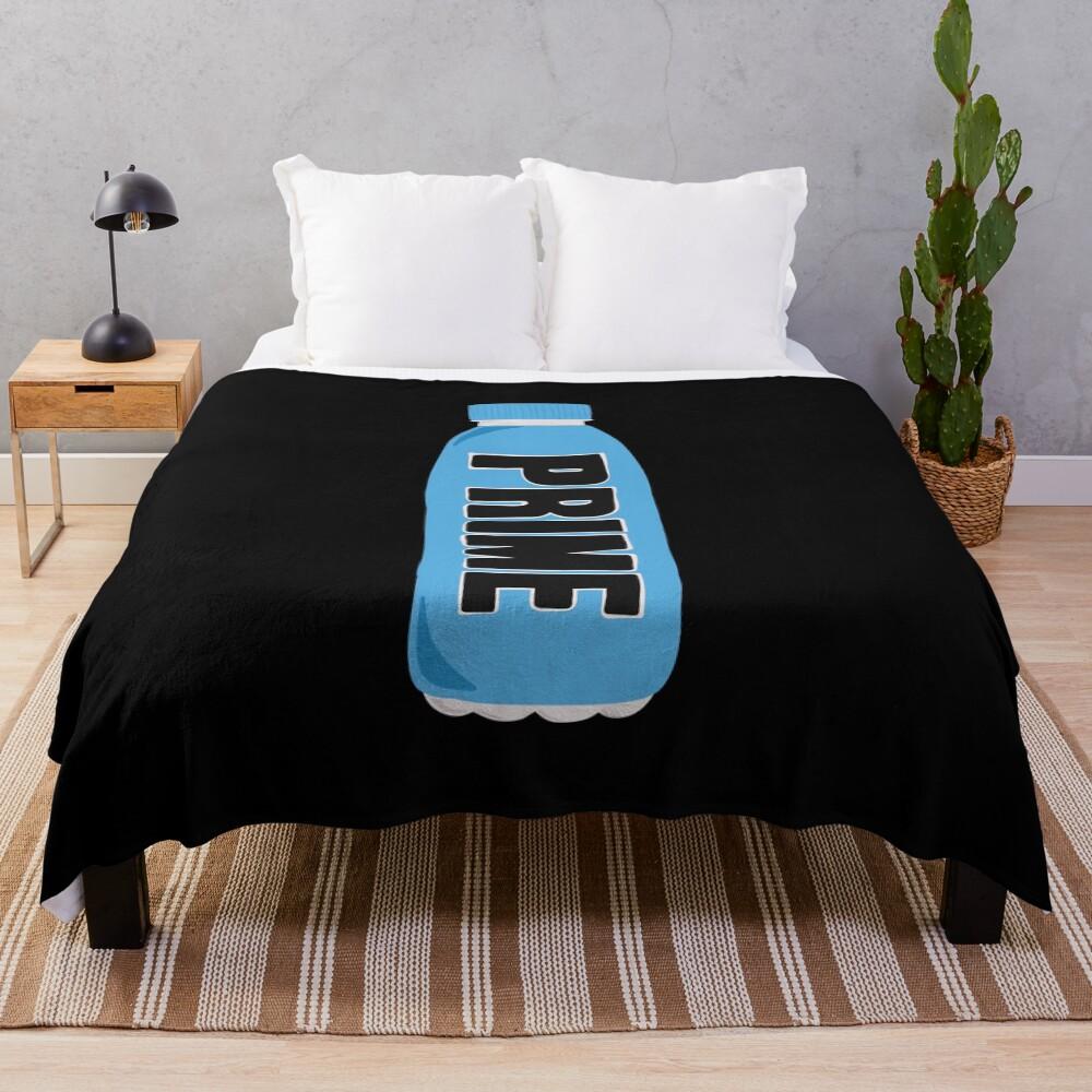 Prime Energy Drink Illustration – Colorful Beverage Art Throw Blanket