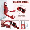 Manual Install Circuit Breaker Lock High Strength Circuit Breaker Lockout For Industrial Energy Isolation Safety