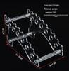 Clear Acrylic Pen and Pencil Display Stand with Customization Options
