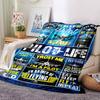 Best Pilot Life Born To Fly Trust Me I'M A Pilot Gift Customizable Blanket Customize Your Name Warmthful Decor For Sofa Couch Office Bed Picnics Four