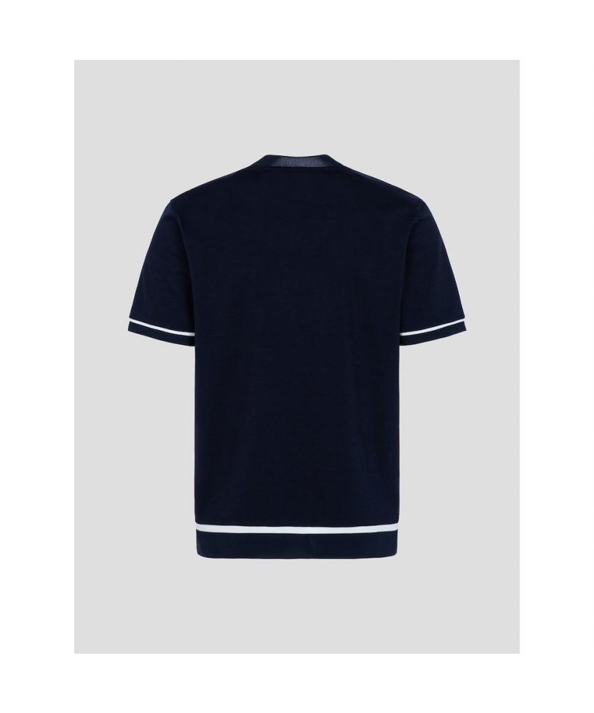 BEANPOLE GOLF Men'S Color-Blocked Round T-Shirt - Navy