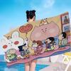 Anime C-Crayon S-Shin-Chan Microfiber Beach Towel Absorbent Quick Dry Soft Yoga Swimming Resort Mountain Climbing Towel