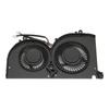CPU GPU Fan Replacement for MSI GS75 P75 MS 17G1 MS 17G2 BS5005HS U3I BS5005HS U3J DC 5V 0.5A 4 Pin Laptop Cooling Fan