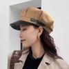 Keep Warm Women Octagonal Cap Korean Style Winter Painter Hat Retro Woolen Beret  Ladies