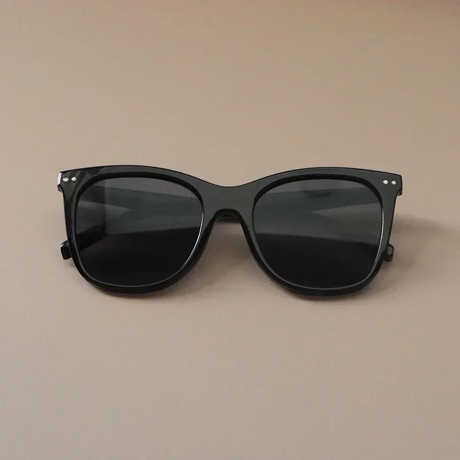 Retro Classic Square Sunglasses For Women Men Stylish Minimalist Female Male Fashion Glasses